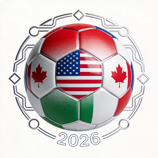 美加墨世界杯赛程查询官方logo